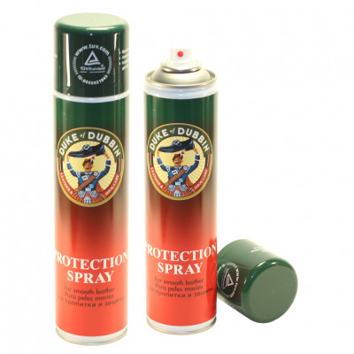 Duke Protection, водоотталкивающий аэрозоль Duke of Dubbin для всех видов кож, текстиля, 400 мл.