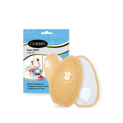 Полустельки CORBBY Half Drop из натуральной кожи c пелотом „капля”.