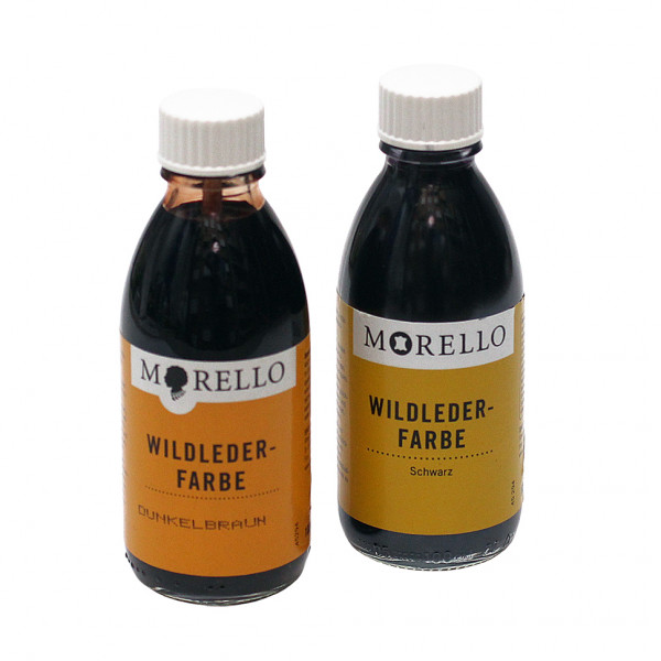 Краситель Wildleder-Farbe MORELLO для велюровой кожи 100 мл.