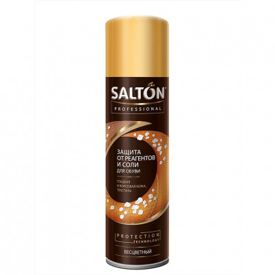 Защита от Реагентов и Соли, для обуви Salton Professional, аэрозоль, 250 мл.