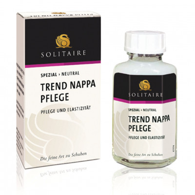 Средство для синтетических материалов Trend Nappa Pflege SOLITAIRE, стеклянный флакон, 50 мл.