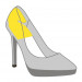Гелевый подпяточник с пяткоудерживателем Gel Heel Cushions TARRAGO.
