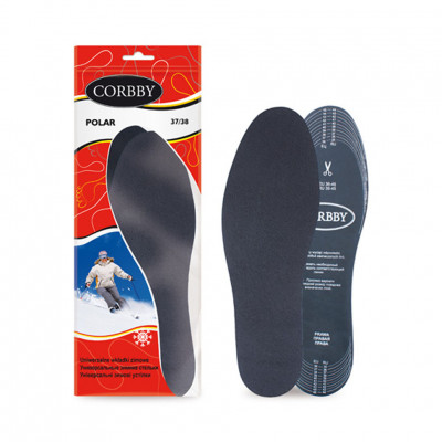 Стельки CORBBY зимние Polar, безразмерные.