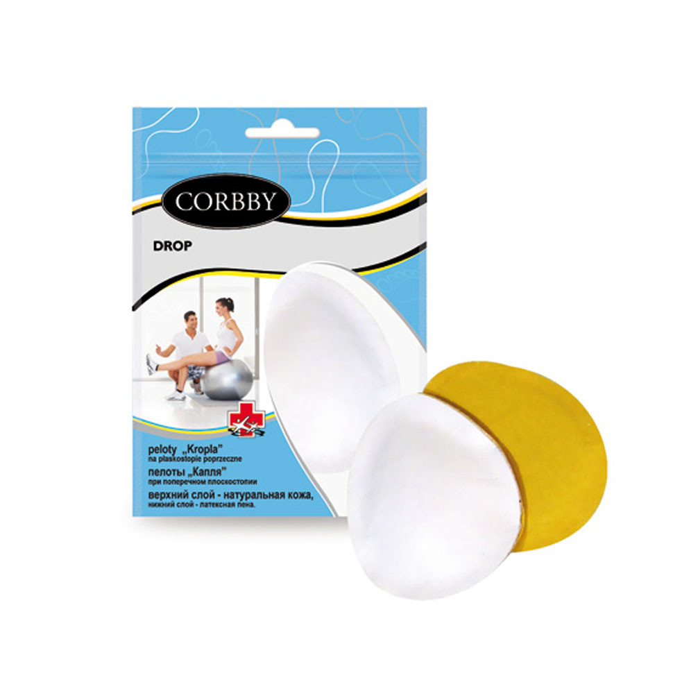 CORBBY Пелот Капля из натуральной кожи, Drop.