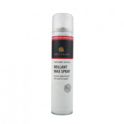 Спрей для гладкой и глянцевой кожи Brillant Wax Spray SOLITAIRE, аэрозоль.