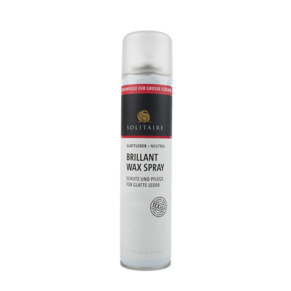 Спрей для гладкой и глянцевой кожи Brillant Wax Spray SOLITAIRE, аэрозоль.