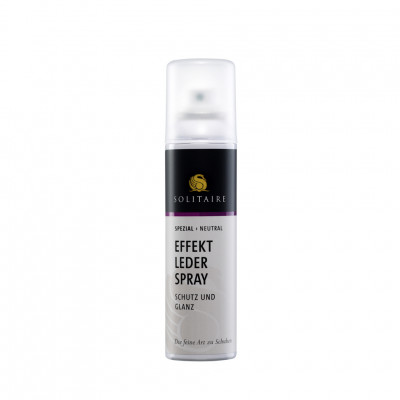 Спрэй для обуви из модных материалов Effekt Leder Spray SOLITAIRE, аэрозоль, 150 мл.