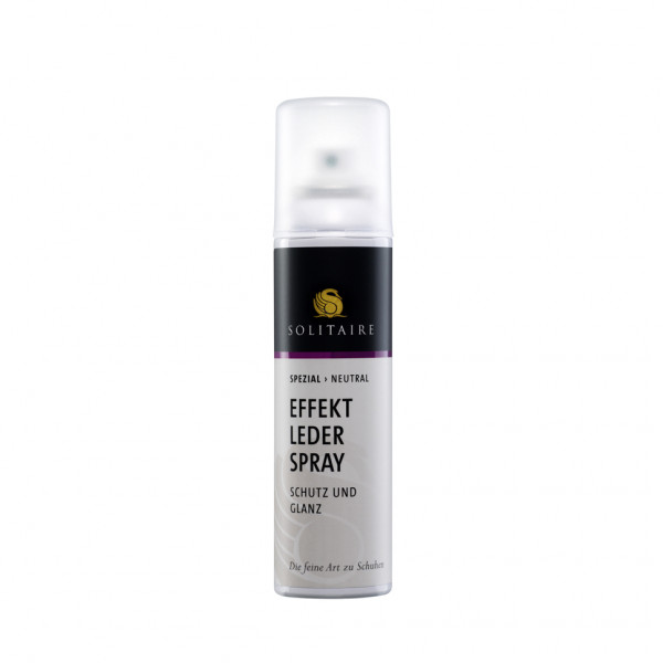 Спрэй для обуви из модных материалов Effekt Leder Spray SOLITAIRE, аэрозоль, 150 мл.