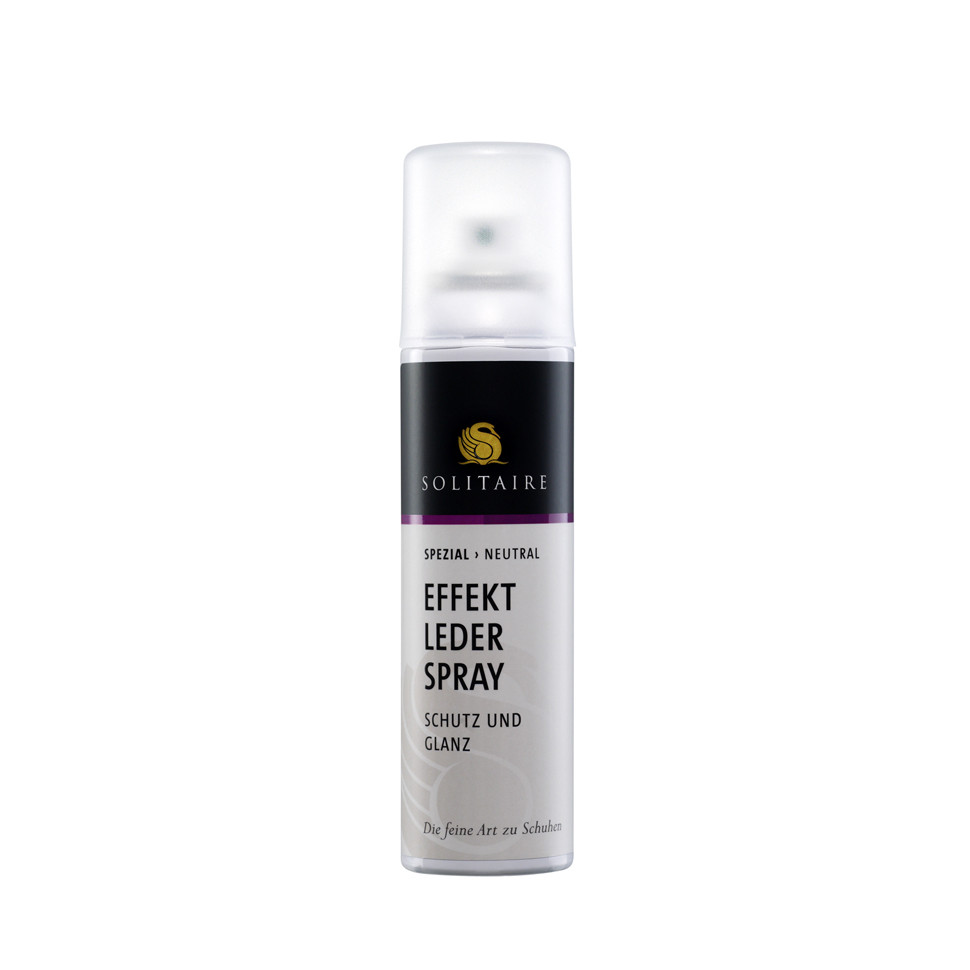 Спрэй для обуви из модных материалов Effekt Leder Spray SOLITAIRE, аэрозоль, 150 мл.