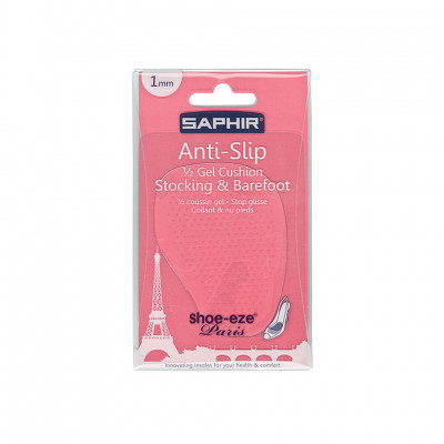 Полустельки гелевые 1 мм. ANTI -SLIP 1/2 Semelles GEL SAPHIR.