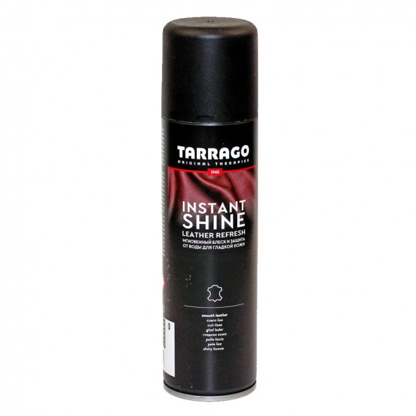 Полироль для гладкой кожи Instant Shine TARRAGO, аэрозоль, 250 мл.