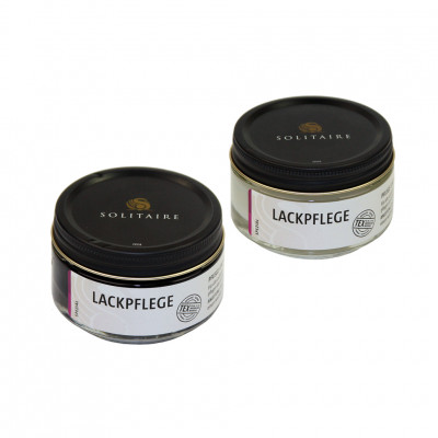 Крем для лакированной кожи Lackpflege SOLITAIRE, стеклянная банка, 50 мл.