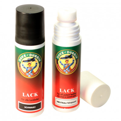 Уход за лаковой кожей Lack Duke of Dubbin, флакон с губкой 100 мл.