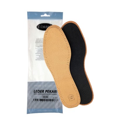 Стельки CORBBY из высококачественной натуральной кожи Leder Pekari.