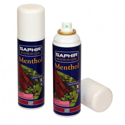 Дезодорант для обуви SAPHIR Menthol, аэрозоль, 200 мл.