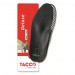 Стелька-супинатор TACCO footcare Deluxe Black из натуральной кожи,черные.
