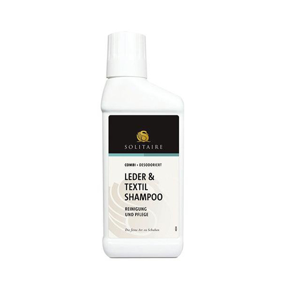 Шампунь для обуви и одежды Leder & Textil Shampoo SOLITAIRE, флакон, 250 мл.