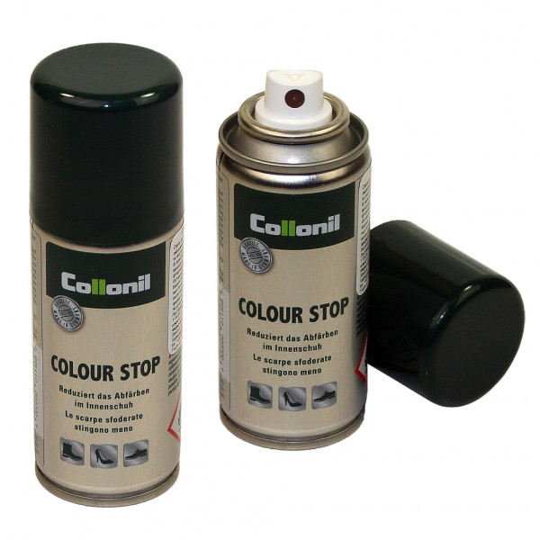 Спрей против окрашивания в обуви Colour Stop COLLONIL, аэрозоль, 100 мл.