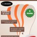 Парфюмированные стельки CORBBY Fresh DAY с апельсиновым ароматом, в упаковке 3 пары.