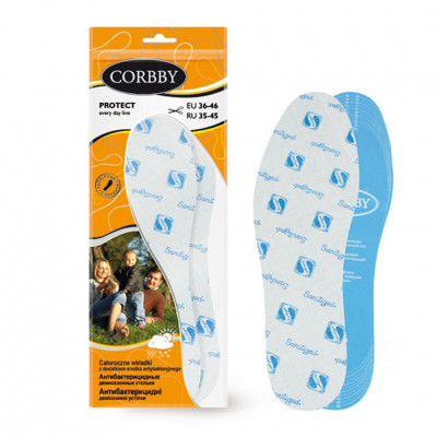 Стельки CORBBY Protect, безразмерные.