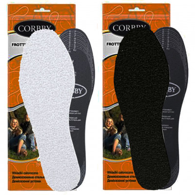 Стельки CORBBY FROTTE для обуви, цветные, безразмерные.