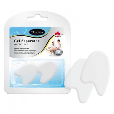 Межпальцевая перегородка CORBBY Gel Separator, размерная, 2 шт.