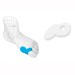 Гелево-тканевый бурсопротектор CORBBY Mini Hallux Gel, 1 шт.