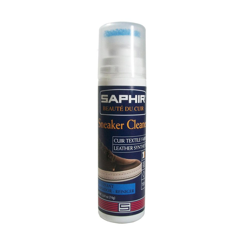 Очиститель Sneaker Cleaner SAPHIR, флакон 75 мл.