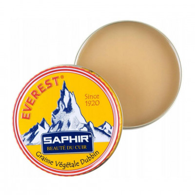 Пропитка для гладкой и жированной кожи EVEREST DUBBIN SAPHIR, металлическая банка, 100 мл.