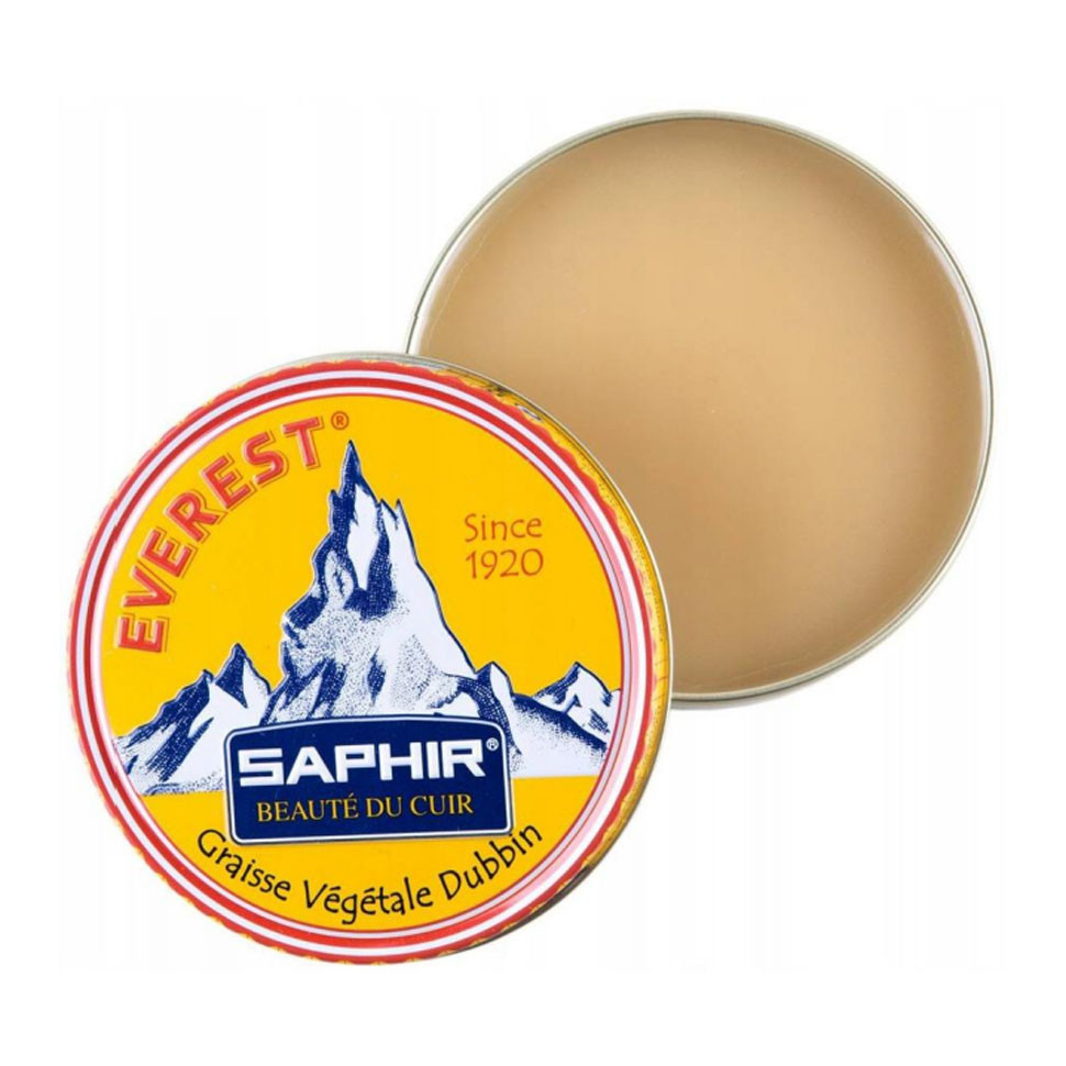 Пропитка для гладкой и жированной кожи EVEREST DUBBIN SAPHIR, металлическая банка, 100 мл.