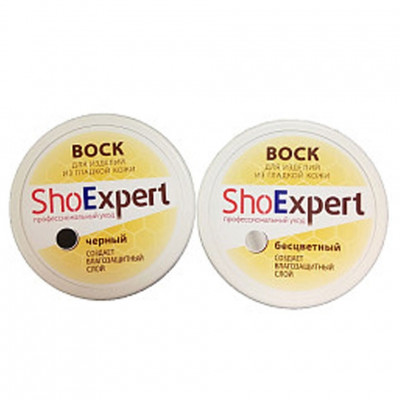 SHOExpert Воск для обуви, банка 100 мл.