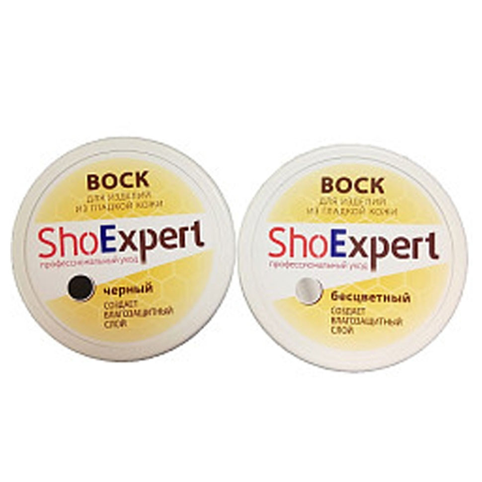 SHOExpert Воск для обуви, банка 100 мл.