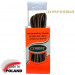 CORBBY Шнурки 120см круглые толстые с пропиткой.