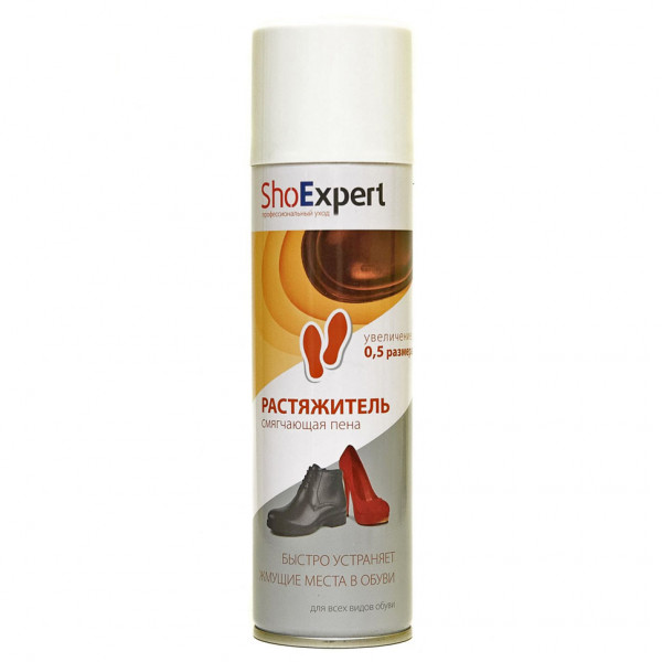 SHOExpert Растяжитель-пена для обуви, аэрозоль 250 мл.