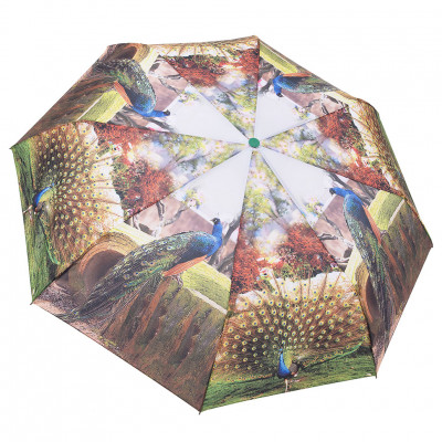 RAINDROPS зонт женский 3 сложения, суперавтомат, полиэстер, купол 98 см. 395/3-05
