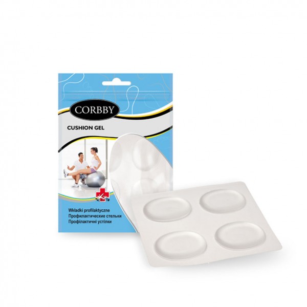 Подушечки Гелевые CORBBY Cushion Gel (4 шт.), безразмерные.