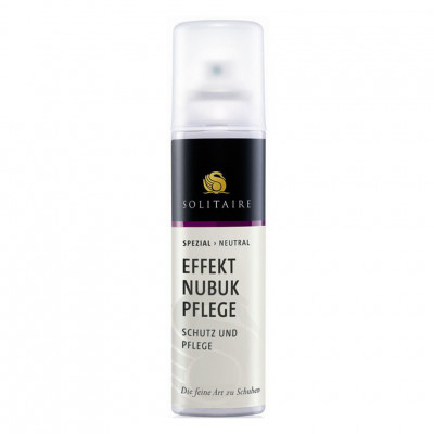 Спрэй для кожи велюр/нубук с модными эффектами Effekt Nubuk Spray SOLITAIRE, аэрозоль, 150 мл.