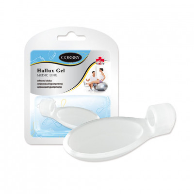 Протектор косточки гелевый CORBBY Hallux Gel (1 шт.), безразмерный.