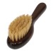 Щетка для усов и бороды Магия Гуталина, кабан, колодка 18 см. береза, лак. 