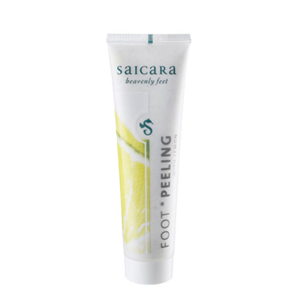 Крем-пилинг для ног с лимоном Foot Peeling SAICARA, тюбик, 100 мл.